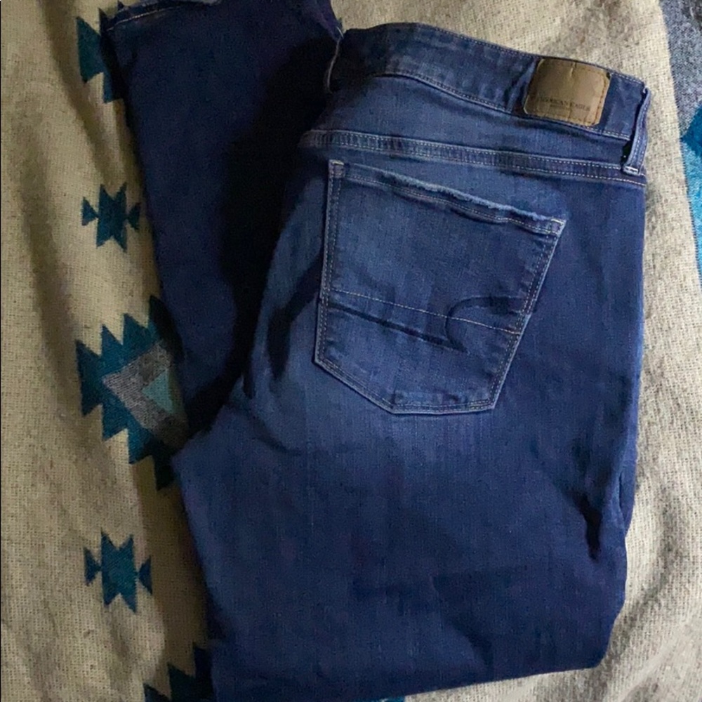 American eagle blue jeans
